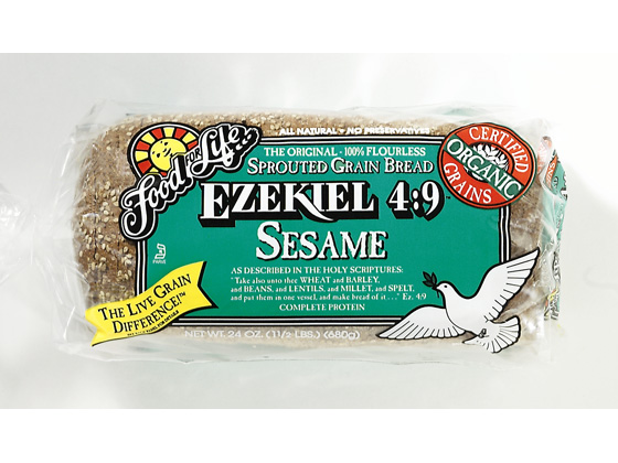 Ezekiel 4:9 Organic Sprouted Whole Grain Sesame Bread