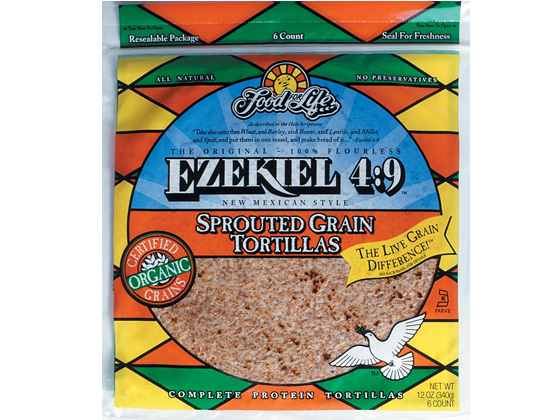 Whole Grain Flourless Tortillas