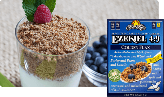 Ezekiel 49 Flax Sprouted Whole Grain Cereal