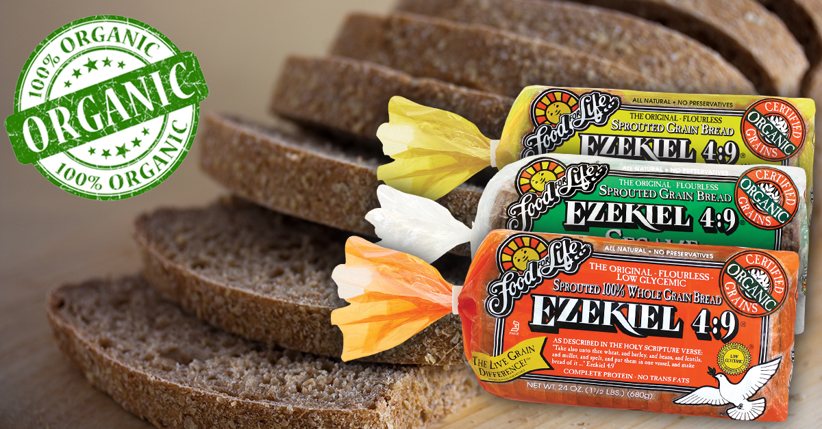 Is Ezekiel bread organic?