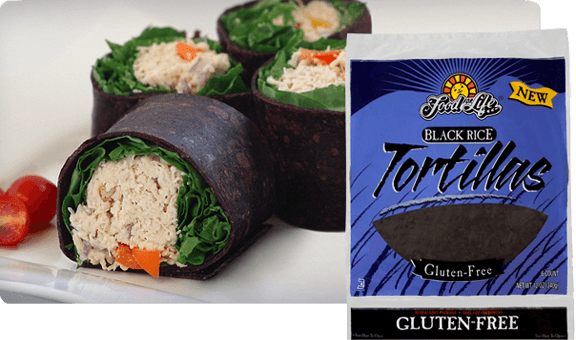 Black Rice Tortillas