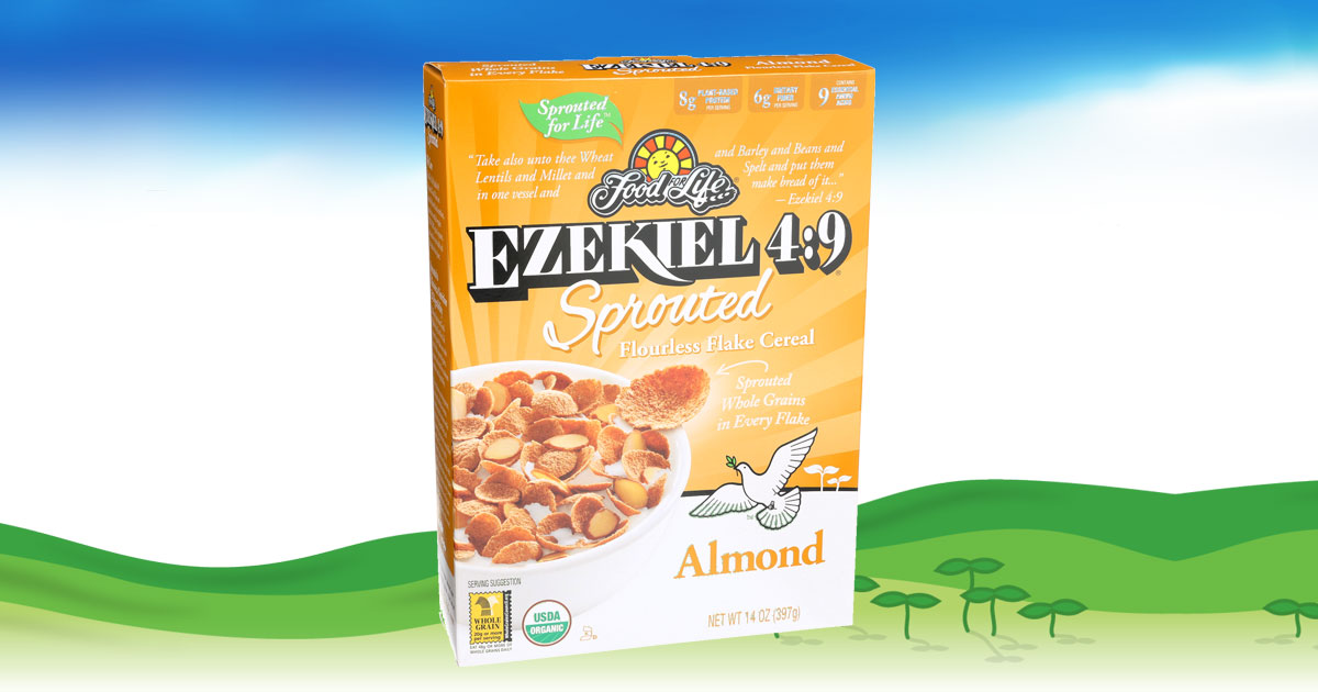 Ezekiel 49 Almond Flake Cereal Food For Life Healthy Cereal