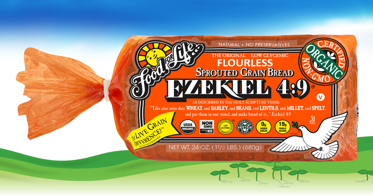 Ezekiel Sprouted Bread Food For Life Ezekiel Bread Ingredients