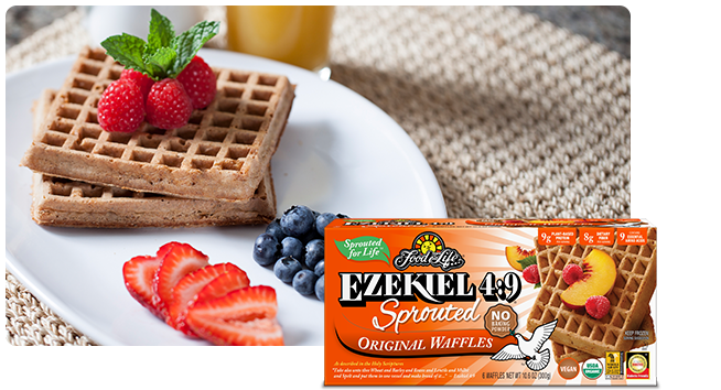 Ezekiel 4:9 Sprouted Original Waffles Ezekiel 4:9 Sprouted Original Waffles