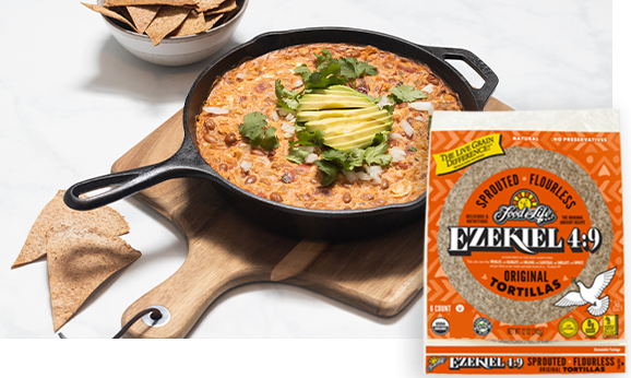 Vegan Taco Dip with Homemade Tortilla Crisps | Food For Life | Healthy Recipes