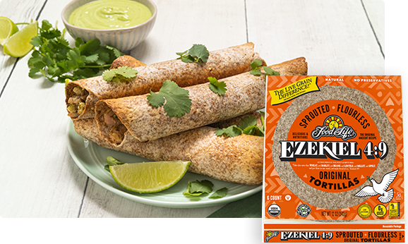 Baked Jackfruit Avocado Taquitos | Food For Life | Healthy Recipes