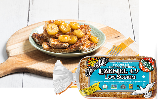 Banana Coconut French Toast Sticks | Food For Life | Healthy Recipes