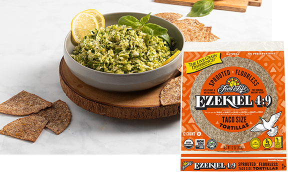 Green Confetti Salad with Crispy Tortilla Chips | Food For Life | Healthy Recipes