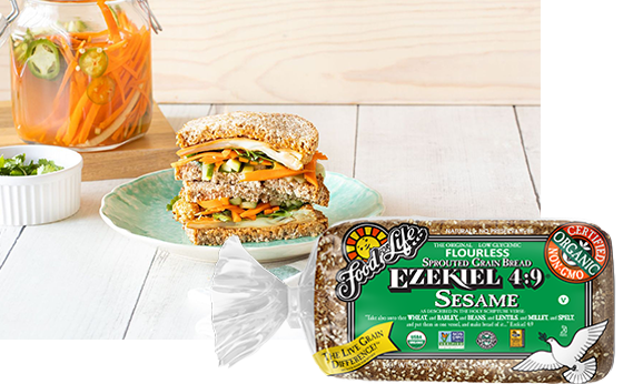 Roasted Cauliflower Banh Mi | Food For Life | Healthy Recipes