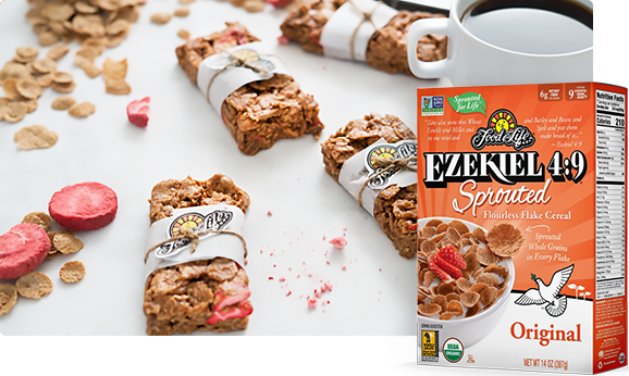 Crunchy Almond Butter Bars | Food For Life | Healthy Recipes