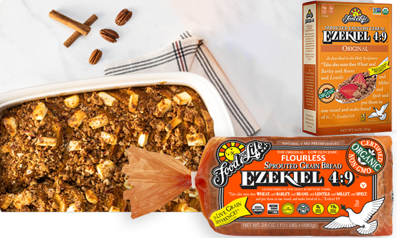 Pumpkin Pecan French Toast Casserole | Food For Life | Healthy Recipes