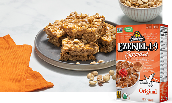 Sweet and Salty Peanut Cereal Bars | Food For Life | Healthy Recipes