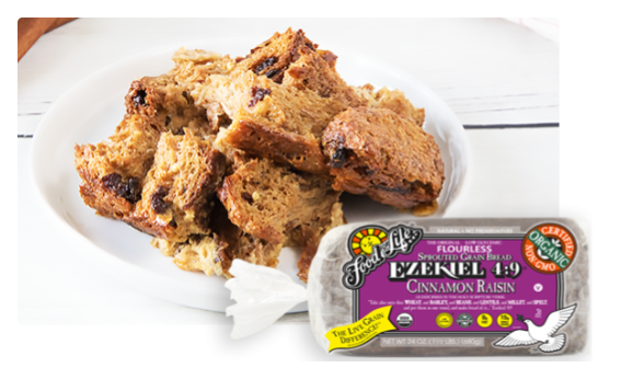 Cinnamon Raisin Bread Pudding | Food For Life | Healthy Bread Pudding