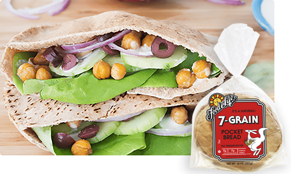 Mediterranean Spring Pita | Food For Life | Healthy Recipes