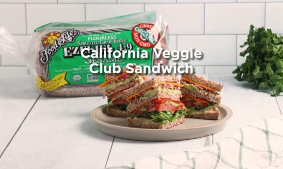 Embedded thumbnail for California Veggie Club Sandwich
