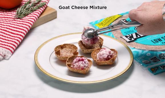 Embedded thumbnail for Mini Rosemary and Cranberry Goat Cheese Bites