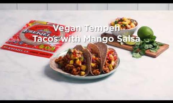 Embedded thumbnail for Vegan Tempeh Tacos with Mango Salsa