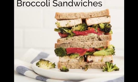 Embedded thumbnail for Tofu and Roasted Broccoli Sandwiches