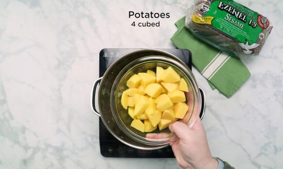 Embedded thumbnail for Potato and Leek Soup with Herbed Croutons